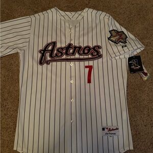 Houston Astros Craig Biggio Authentic Vintage Jersey